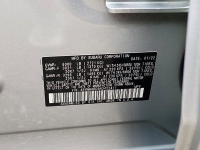 2022 Subaru Ascent Touring