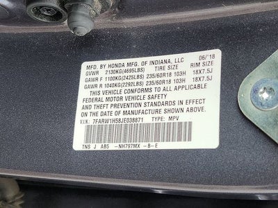 2018 Honda CR-V EX