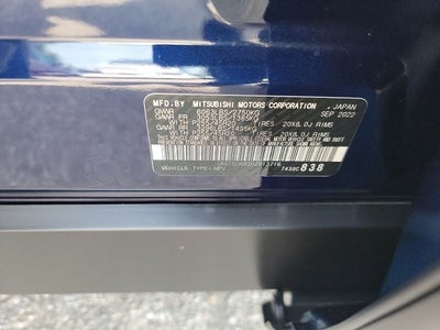 2023 Mitsubishi Outlander PHEV SE