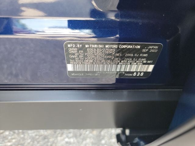 2023 Mitsubishi Outlander PHEV SE