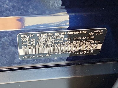 2023 Mitsubishi Outlander Phev SE