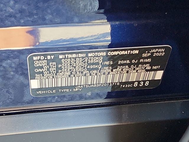 2023 Mitsubishi Outlander Phev SE