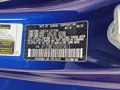 2025 Subaru BRZ Limited