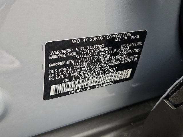 2026 Subaru Outback Wilderness