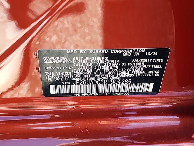 2024 Subaru Crosstrek Premium